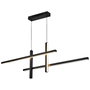Opviq Lámpara de araña L1252 - Negro